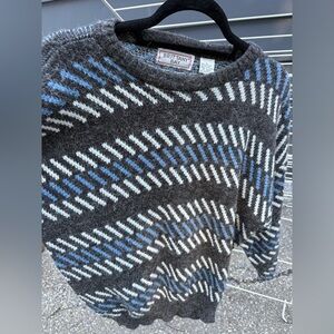 Vintage Brittany Bay Acrylic Sweater Oversize Unisex